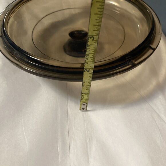 PYREX Visions P 81 C Amber Glass Replacement Lid - Picture 6 of 7